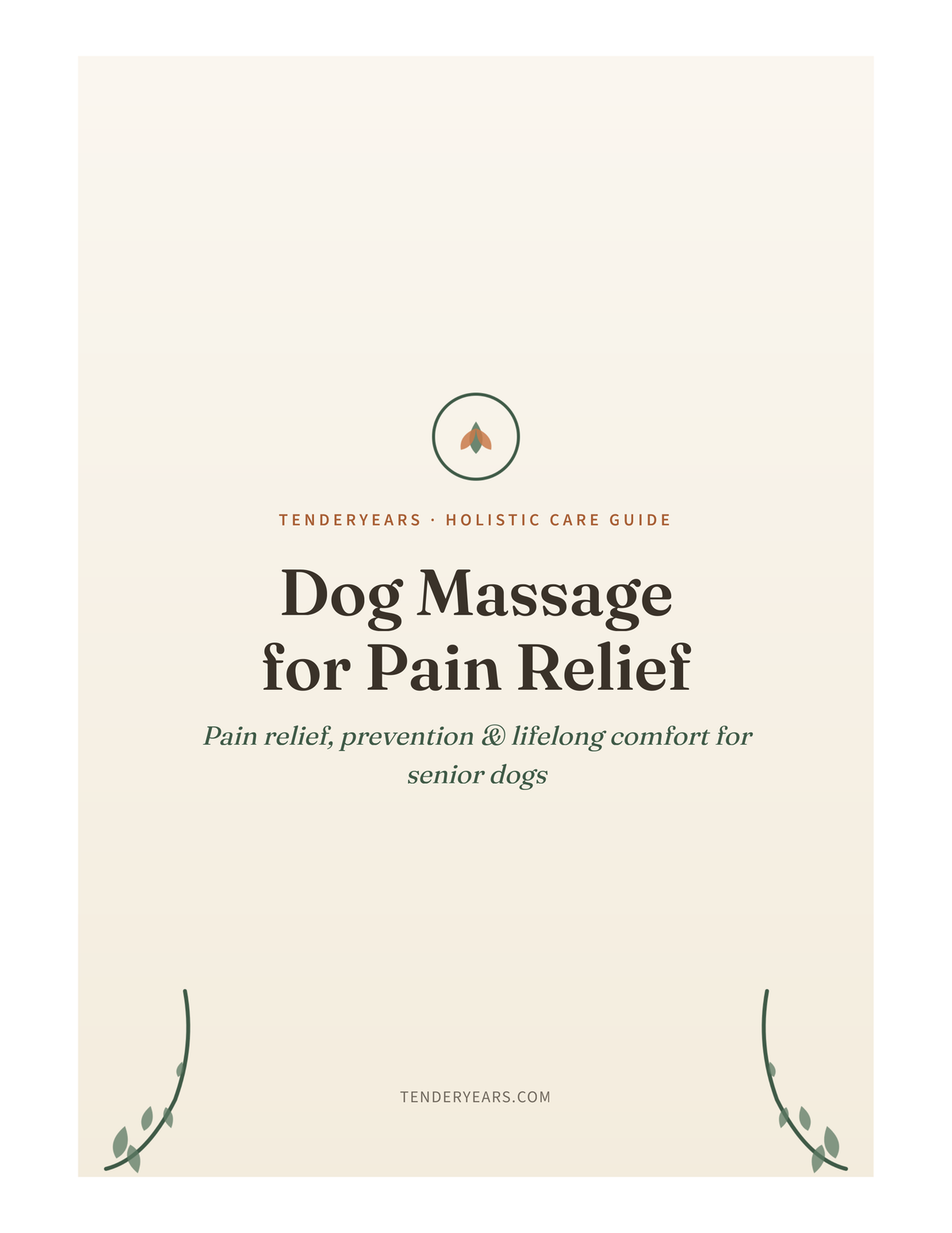 Dog Massage for Pain Relief — Holistic Guide for Senior Dogs